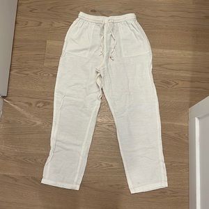 L Space white beach pant
